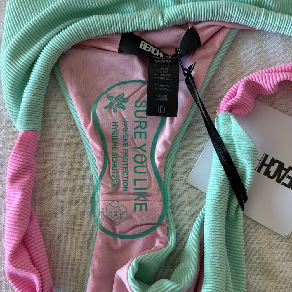 Beach Riot Joan Colorblock Bikini Set 🤩 NWT - Picture 7 of 7